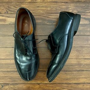 Allen Edmonds Men’s Dress Shoes Black Leather Ashton Oxford Derby Split Toe 11.5